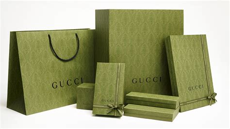 fake gucci wrapping paper|Gucci sustainable packaging.